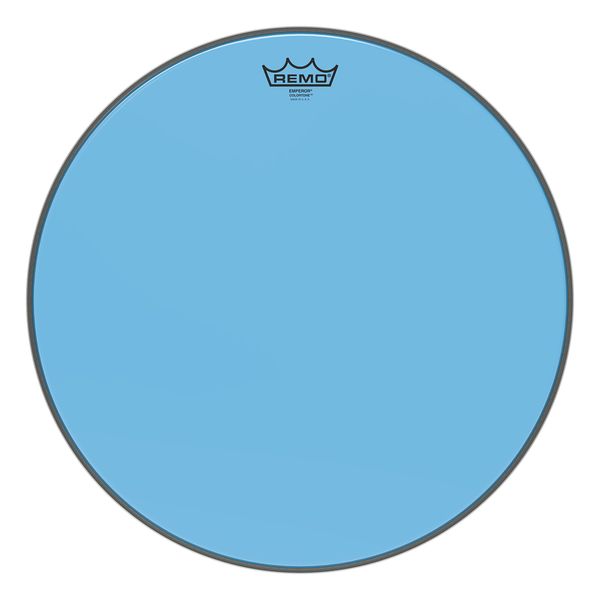 Remo Emperor Colortone Blue Drumhead, 18"