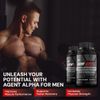 (5 Pack) Agent Alpha for Men Capsules -  AgentAlpha Vitamin Complex Pills