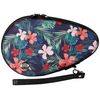 andro 412009 Table Tennis Racket Case, Hibiscus