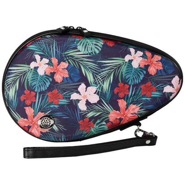 andro 412009 Table Tennis Racket Case, Hibiscus