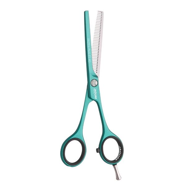 Jaguar Thinning Scissors Pastel PlusES40 Mint 5.5 3053-7, Mint, Offset, Thinning Scissors