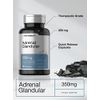 Raw Adrenal Glandular | 350 mg | 90 Capsules | Non-GMO, Gluten Free Supplement | by Horbaach