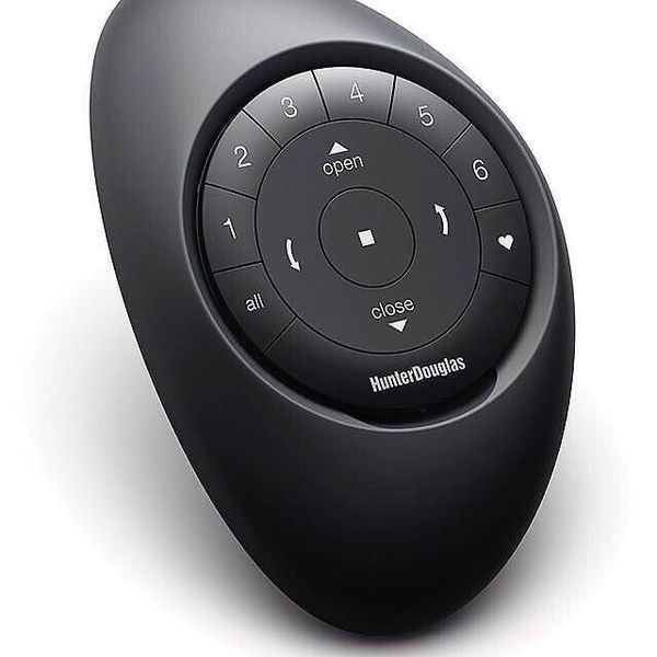 Hunter Douglas PowerView New In Box Black Remote Control With Black Pebble!