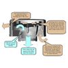 ENGINAIRE 2" AIR FILTER SPINNING PRE CLEANER - ZERO TURN STUMP GRINDER EQUIPMENT