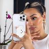 Rwotlls Phone Grip Stand Holder, Cute 2D Cloud Shape, with Expanding Kickstand (Cloud White)