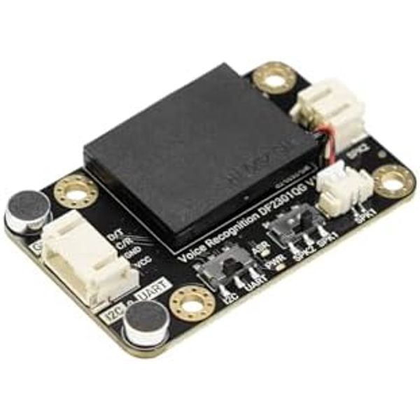 Gravity: Offline Language Learning Voice Recognition Sensor for Arduino/Raspberry Pi/Python / ESP32 - I2C & UART