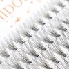 LASHIDOL Eyelashes, Self Partial Eyelashes, Natural, Cluster Eyelashes, Easy and Popular, 0.4 - 0.5 inches (9 - 12 mm), Soft Matsuek, 10 Bundles C Curl