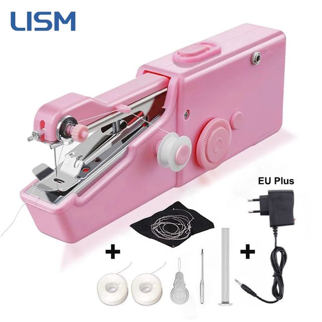 Mini Sewing Machine Portable Hand Clothes Sewing Machine DIY