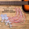 Piezo Disc Brass 27mm Lead Piezoelectric Ceramic Tip (18 Piece)