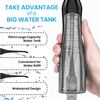 Aquasonic Aqua Flosser - Professional Rechargeable Water Flosser with 4 Tips - Oral Irrigator w/ 3 Modes - Portable & Cordless Flosser - Kids and Braces - Dentist Recommended