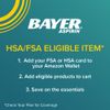 Bayer Aspirin Low Dose 81 mg, Enteric Coated Tablets, Doctor Recommended, Secondary Prevention of Cardiovascular Disease, 300 Safety Coated Tablets