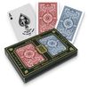 Kem Playing Cards Arrow Red and Blue, Bridge Size- Standard Index Playing Cards (Pack of 2) - 1007086