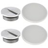 SecurityIng Dive Light Cap 2 Pack Aluminum Waterproof Metal Cap