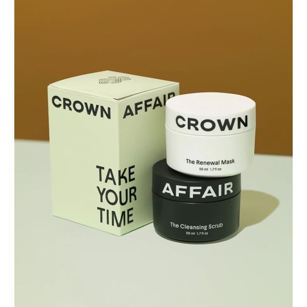 Crown Affair The Mini Treatment Duo - Scalp Scrub & Hair Masque