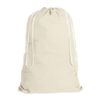 Whitmor Natural Cotton Laundry Bag, White