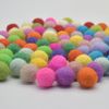 Oriental Direct 100% Wool Felt Balls - 1.5cm - 100 Count - Assorted Light and Bright Colours