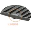 Richell Sponge Detergent Rack, Dark Gray Racool Sink Corner Tray Antibacterial