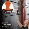 MAALIKPRO Weightlifting Wrist Straps | Staps for Powerlifting | Deadlifting (Brown)
