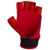 Grays Hockey Touch Half Finger Hand Protection - Red (Small, Left)