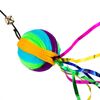 PETS&MORE Hook with Hanging Ball, Red