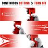 SHALL Electric Metal Cutting Shear, Corded Sheet Metal Cutter, Variable Speed