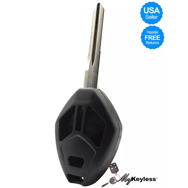 Brand New Mitsubishi Replacement Uncut Key Blade Car Remote Combo Shell 3 Button