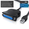 USB to Parallel Port Adapter Cable Vol. 1 A: Druckerkabel 25 polig
