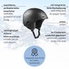 Black Crevice Skihelm GERLOS schwarz, S (51-53cm)…