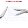 Dental Iris Angular Gum Scissors Suture Dissecting Surgical Ophthalmic Shears CE