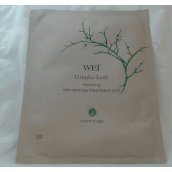 Wei Gingko Leaf Repairing Decolletage Treatment Pad - Correct - Zen - 1 Pad