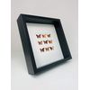 Handmade 3D Copper Square Butterfly Picture Frame