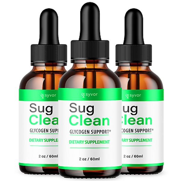 (3 Pack) Sug Clean Blood Support Formula Drops Advanced Vitamin Supplement 2ML