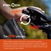 Fidlock Unisex - Adult Push Saddle Base, Black, One Size