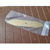 Backplate For Cabinet Knobs Decorative Leaf Design Polished Brass