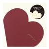 Lab Clip Colored Paper Scrapcard Heart S Red SCCD33-RD
