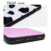 Smartphone case round glass milk milk cow pattern 02: logo iphone13