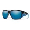 Smith Optics Freespool MAG 64mm Mens Sunglasses Black Blue and Blue Mirror