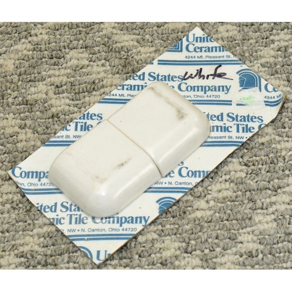 Radius Cap Mini Tile 2" x 2" Surface Cap SNOW WHITE Angle Bright U072-AN4200C