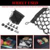 Car SUV Accessories Envelope Style Trunk Cargo Net Organizer Universal 125*40CM