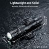 1900Lumens Tactical Flashlight with Green Laser, Pressure Remote Switch Included