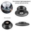 4 Pcs Pot Lid Knob, Universal Replacement Pan Lid Cover Knobs, Kitchen Cookware Knob Handle, Bakelite Circular Handgrip Knobs