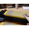 Diamond Machining Technology (DMT) W250CX-WB DuoSharp Double-Sided Diamond Sharpening Stone Bench With Base, Fine/Extra Fine, 10 Inch