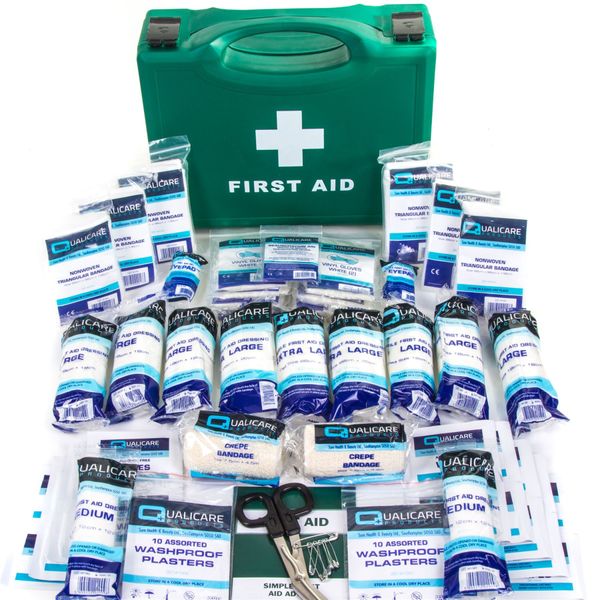 HSA Ireland Approved 11-25 Person First Aid Kit + Free CPR Resuscitation Aid