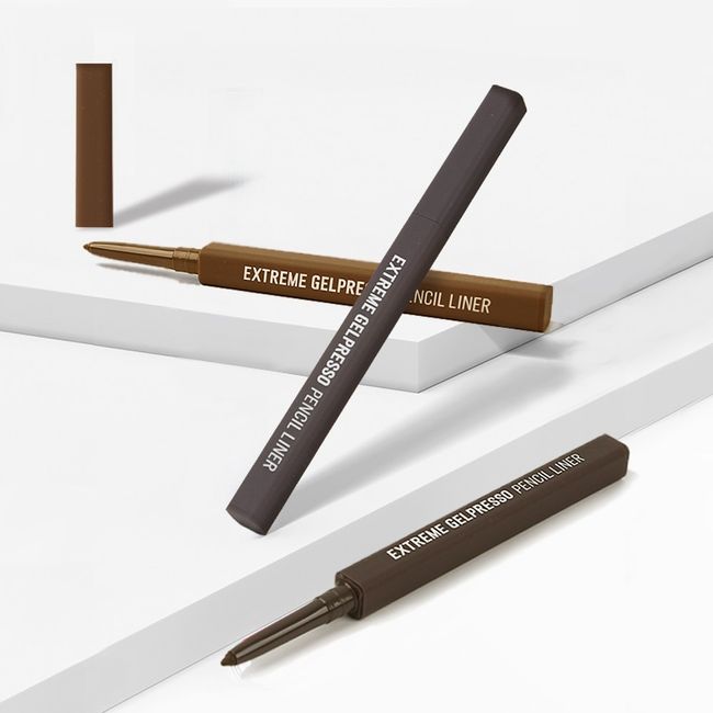 Clio Extreme Gelpresso Pencil Liner, 1ea, No. 06 Soft Brown