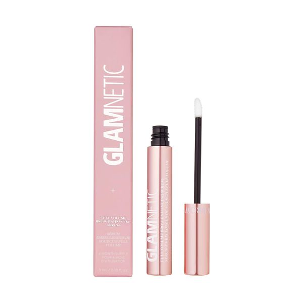 Glamnetic Full Volume Brow Enhancing Serum | Strengthens & Conditions | Infused with Custom Blend of Vitamins and Performance Based Ingredients | 0.1 fl oz