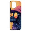 iPhone 15 Cool Raven with Sunglasses Case