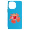 Red Hibiscus Vector Isolated Botanical Art Case for iPhone 14 Pro Max