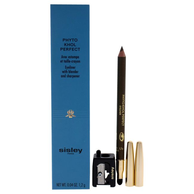 Sisley Phyto Khol Perfect Eyeliner with Blender and Sharpener, Khaki, 0.04 Ounce