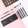 DUcare Eye Shadow Brush, Set of 6, Eye Makeup, Dedicated Brush, Natural Horse Hair, Makeup Brush, Super Soft, Premium Makeup Brush, Attractive Eyes, Makeup Tool, Black