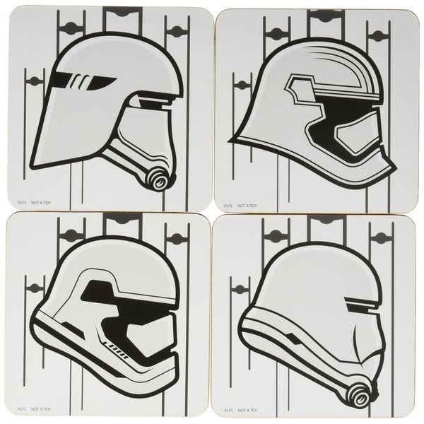 Star Wars: The Force Awakens Stormtrooper Coaster 4-Pack